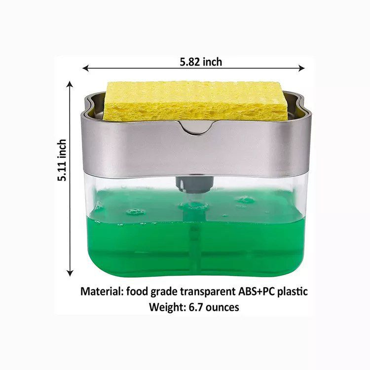 Miniatura 2 de Dispensador De Jabón Lavaplatos Con Espo